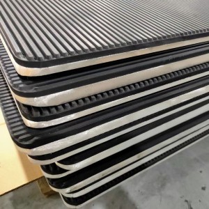 Πλάκα από καουτσούκ σύσφιξης κράματος από κράμα αλουμινίου