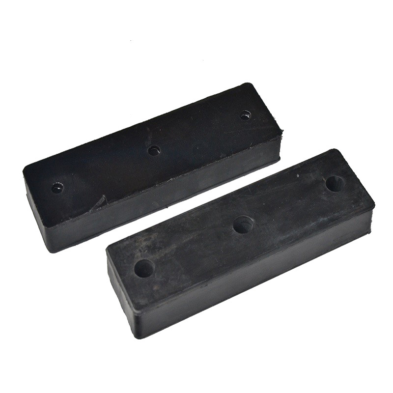 Forklift Truck Black Rubber Block Block