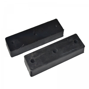 Forklift Truck Black Rubber Block Block