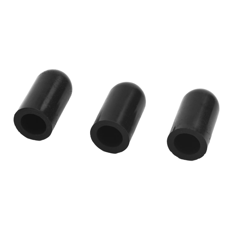 Black Rubber Automotive Vacuum Caps