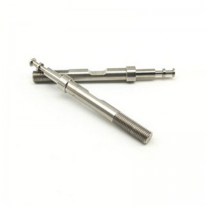 CNC μηχανική κατεργασία διαμορφωμένων μακριών βιδών ιατρικά μέρη μη τυποποιημένα μέρη προσαρμοσμένη επεξεργασία ακριβείας