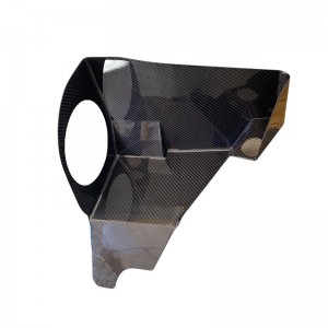 Προσαρμοσμένα εξαρτήματα αυτοκινήτων από ανθρακονήματα άνθρακα άνθρακα.