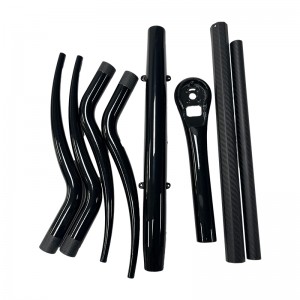 Προσαρμοσμένη χύτευση εξαρτημάτων αυτοκινήτων άνθρακα 3K Twill Carbon Fiber