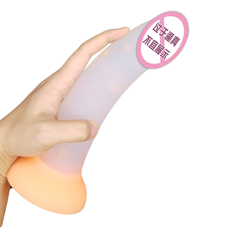 904 Νέο φωτεινό Dildo πρωκτικό σεξ παιχνίδια για γυναίκες άνδρες πολύχρωμο λαμπερό πέος πύργο βύσμα ενήλικα παιχνίδια