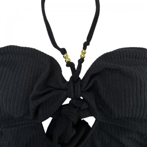 Σωλήνας Top Halterneck Hollow Out Swimsuits