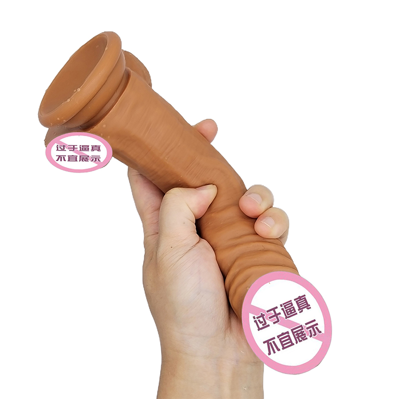 803 Super Sugtion Cup Γυναίκα αυνανισμός Dildos Silicon Dildos Realistic Soft τεράστια σεξουαλικά παιχνίδια Μαύρο πέος ρεαλιστική μεγάλη δονητή για τις γυ...