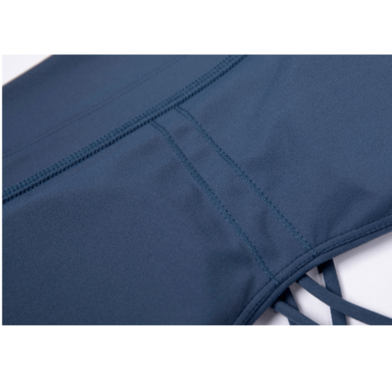 Συν το μέγεθος cross patded αθλητικό σουτιέν