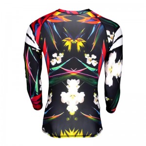 Άνετα παιδιά BJJ GI Rash Guard, Rash Guard for Woman με πλήρη εκτύπωση