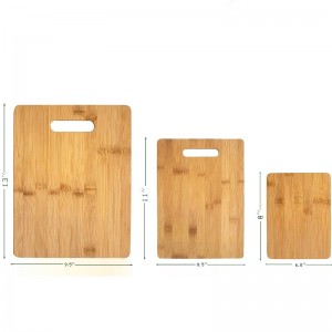 Bamboo Double Cutting Board