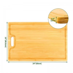 Bamboo Cutting Board με αυλάκι