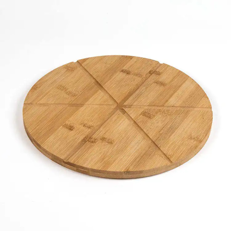 Bamboo Pizza Round Cutting Board