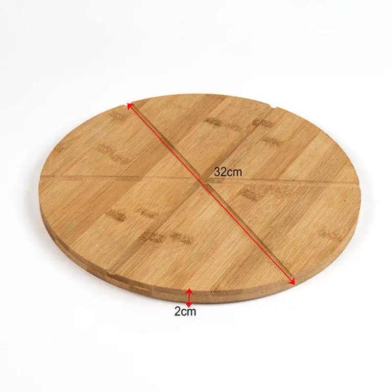 Bamboo Pizza Round Cutting Board