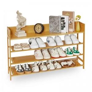 Διάδρομος πολλαπλών χρήσεων και ντουλάπα από αποθήκευση ράφι παπουτσιών μπαμπού