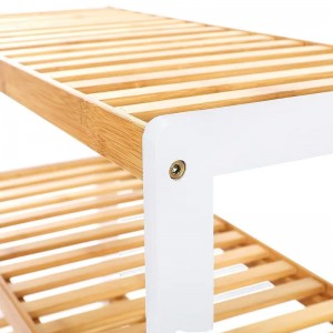 Διοργανωτής αποθήκευσης ράφι μπαμπού