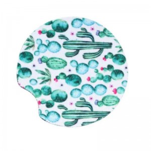 Υψηλής ποιότητας εργοστασιακές τιμές νεοπρένιο Car Coaster εξάχνωση κενό Anti Slip Table Cup Mug Mats