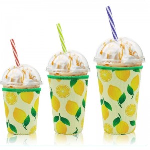 Προσαρμοσμένο μανίκι παγωτού υψηλής ποιότητας με φλιτζάνια καφέ ενσωματωμένα μανίκια κυπέλλου