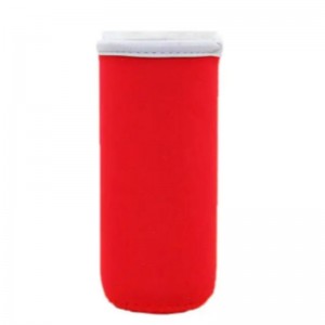 Ανακυκλωμένο με OEM Ανακυκλωμένο νεοπρένιο διαθέσιμο προσαρμοσμένο 500ml στήριγμα μπουκαλιών νεοπρένιο 500ml με ιμάντα