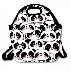 Νεοπρένιο επαναχρησιμοποιήσιμο πλυντήριο τσάντα κάμπινγκ πικνίκ με λουρί θερμικό μονωμένο μεσημεριανό κουτί τσάντα τσάντα