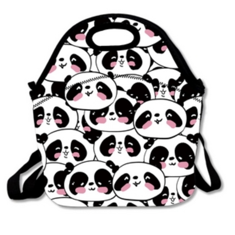 Νεοπρένιο επαναχρησιμοποιήσιμο πλυντήριο τσάντα κάμπινγκ πικνίκ με λουρί θερμικό μονωμένο μεσημεριανό κουτί τσάντα τσάντα