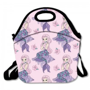 Νεοπρένιο επαναχρησιμοποιήσιμο πλυντήριο τσάντα κάμπινγκ πικνίκ με λουρί θερμικό μονωμένο μεσημεριανό κουτί τσάντα τσάντα