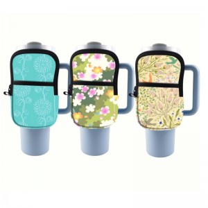 Νεοπρένιο μπουκάλι νερό για 40oz 20oz 30oz, Ladies Gym Fitness Accessories με ρυθμιζόμενο ιμάντα