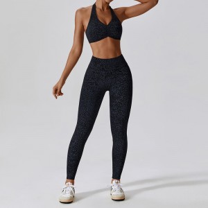 SC1054 Yoga Set Fitness Γυναίκα 2024 Αθλητική σουτιέν και γκέτες