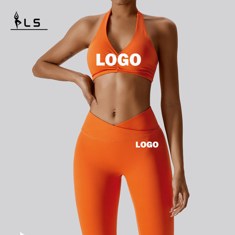 SC1063 Sport Set Fitness Gym Yoga Wear Suits Tracksuit Fitness Γιόγκα Φορέστε Γυμναστήριο Γυμναστήριο Γυμναστήριο