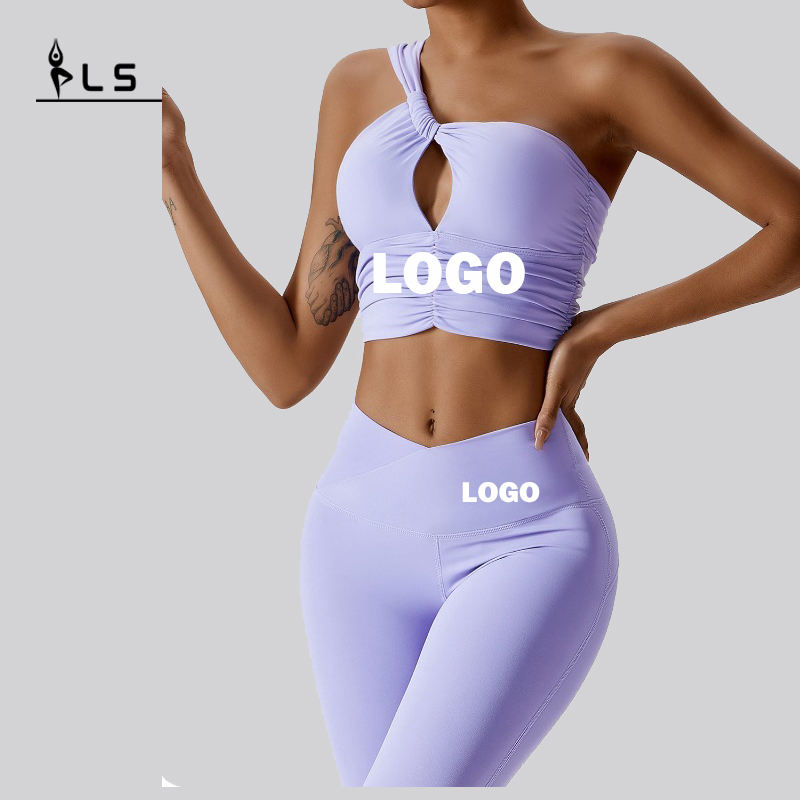 Sc1064 κυρίες γιόγκα σετ γυναικείων αθλητικών γυμναστηρίων