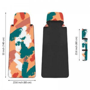 Μη-ολίσθηση προσαρμοσμένη εκτύπωση Car Mats καουτσούκ βάσης νεοπρένιο κάλυμμα καθίσματος