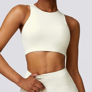 SC10138 YOGA BRA Πώληση προσαρμοσμένου λογότυπου Sport Bra Fitness Γυναίκα γυμναστικής BRA Yoga Sportswear Padded