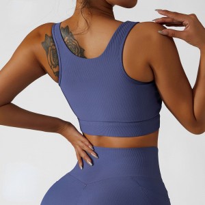 SC10173 Custom Sports Bra High Impact Top Stylish Sexy High Impact Sports Bra Whoresale