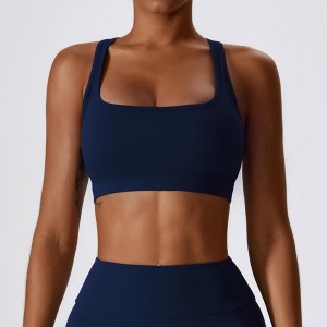 SC10189 Γυναίκες γυμναστήριο Back Sports Bra Yoga Φορέστε μαλακή στήριξη συμπίεση γιόγκα σέξι αθλητικό σουτιέν