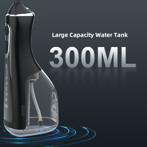 Επαναφορτιζόμενη οδοντιατρική φροντίδα αποσπώμενη καθαρές δεξαμενές νερού ασύρματο νερό Flosser για τιράντες των δοντιών