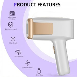 Υψηλής ποιότητας IPL αποτρίχωση φορητή συσκευή Σπίτι Χρησιμοποιήστε τον εξοπλισμό IPL Removal Machine