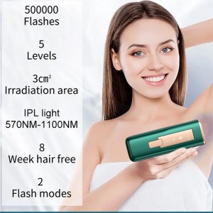 IPL Hair Removal 2023 Laser Remover Epilator Sapphire Ice Cooling Haarentferne
