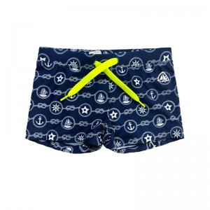 Τυπωμένα στερεά χρώματα κολύμβησης για αγόρια