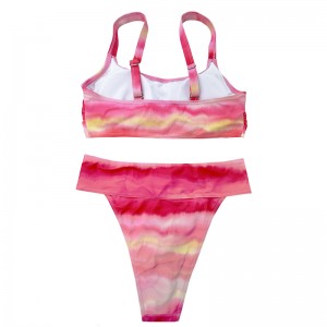 Rose-Pink Gradient με ευρείες πτυχές άνεσης του ιμάντα ώμου