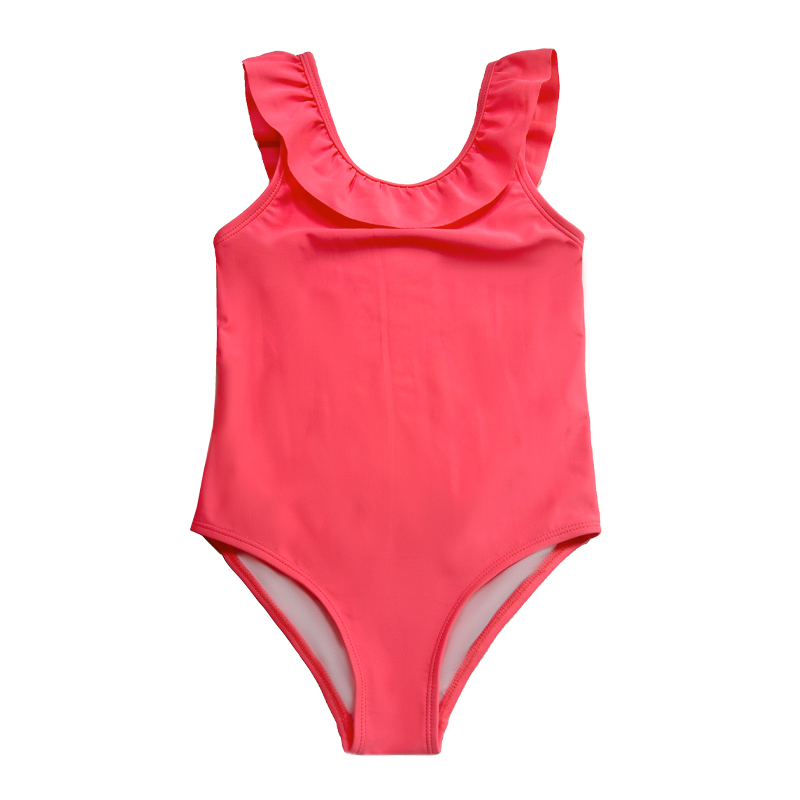 Baby Custom Swimwear Ruffle-Strap Baby Swimwear OEM Swimwear Beachwear Παιδιά Κορίτσια