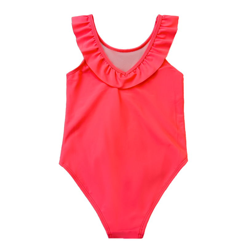Baby Custom Swimwear Ruffle-Strap Baby Swimwear OEM Swimwear Beachwear Παιδιά Κορίτσια