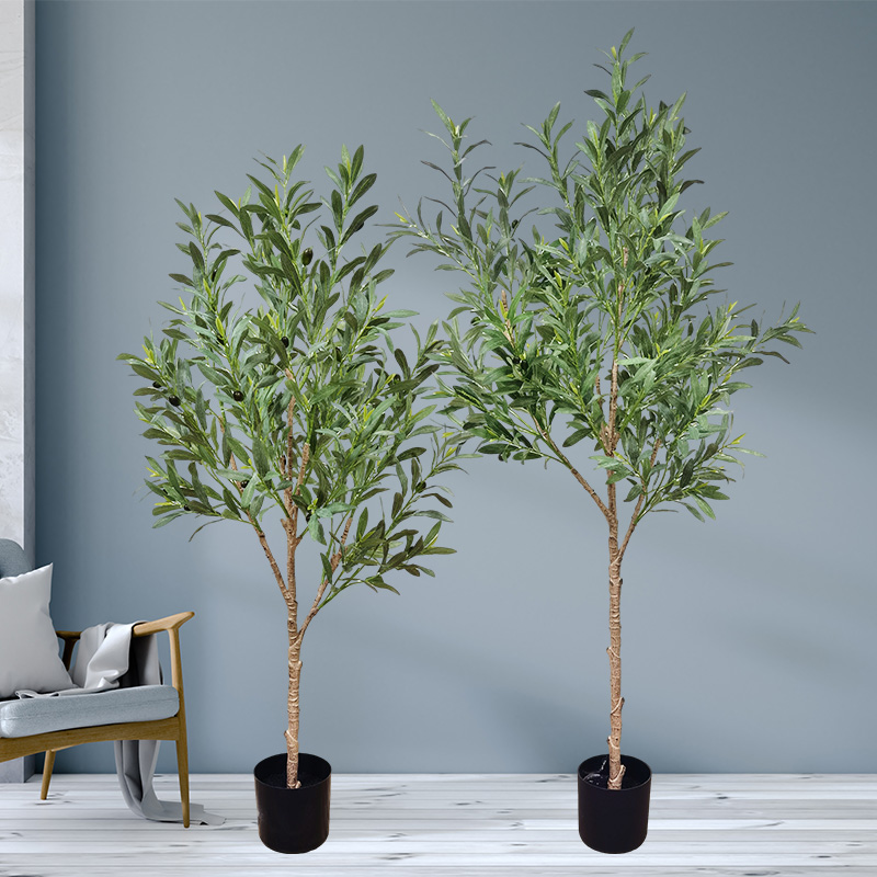 Προσαρμοσμένο μέγεθος faux δέντρο μπονσάι φυτά ανθεκτικό ζωντανό ελαιόλαδο για προμηθευτή κήπου διακόσμηση γάμου διακόσμηση διακοσμήσεις