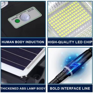 Λυχνία ηλιακού τοίχου πολλαπλών προδιαγραφών