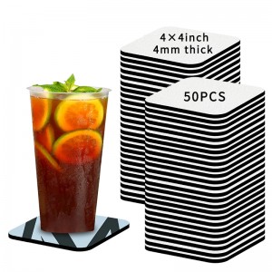 Σχέδια εξάχνωσης κενά στρογγυλά στρογγυλά γυρίσματα νεοπρένης για τα ποτά Αυτοκίνητα