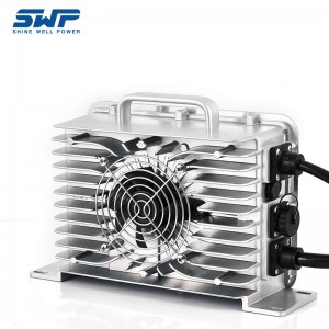 48V Γκολφ καλάθι φορτιστή μπαταρίας Forklift Battery Charger Υψηλή έξοδο ρεύματος μπαταρία φορτιστή 50A με πιστοποίηση FCC