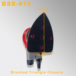 Τριγωνική πνευματική άμμο δονητική στίλβωση υλικού και απομάκρυνση σκουριάς ξηρού μύλου