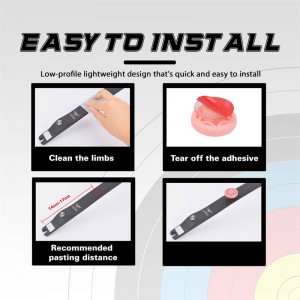 240097 Αποσβεστήρες άκρων για αναδρομικά τόξα