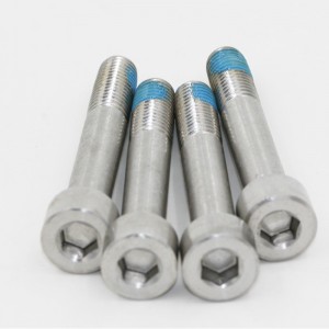 βίδες με καπάκι από ανοξείδωτο χάλυβα με εξάγωνη κεφαλή