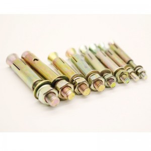 ψευδάργυρος-χρωματιστό μπουλόνι διαστολής