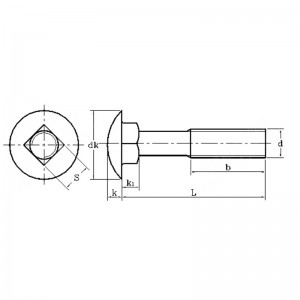 μπουλόνι μεταφοράς από ανοξείδωτο χάλυβα