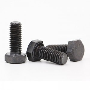 Κατηγορία ιδιοτήτων 12.9 εξάγωνο μπουλόνι από ανθρακούχο χάλυβα