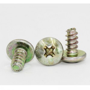 ψευδάργυρος-χρωματιστός επιμεταλλωμένος σταυρός χωνευτός εαυτός-κοχλία